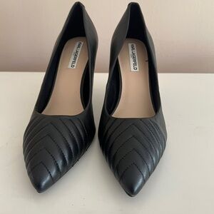 Karl Lagerfeld Black Women's Shoes